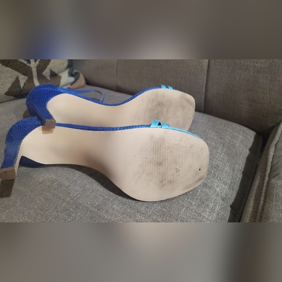 Justfab Two Tone Stilleto Sandal - Picture 3 of 4